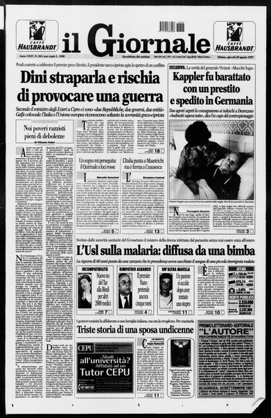 Il giornale : quotidiano del mattino